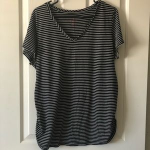 Plus Size Isabel Maternity Striped Top